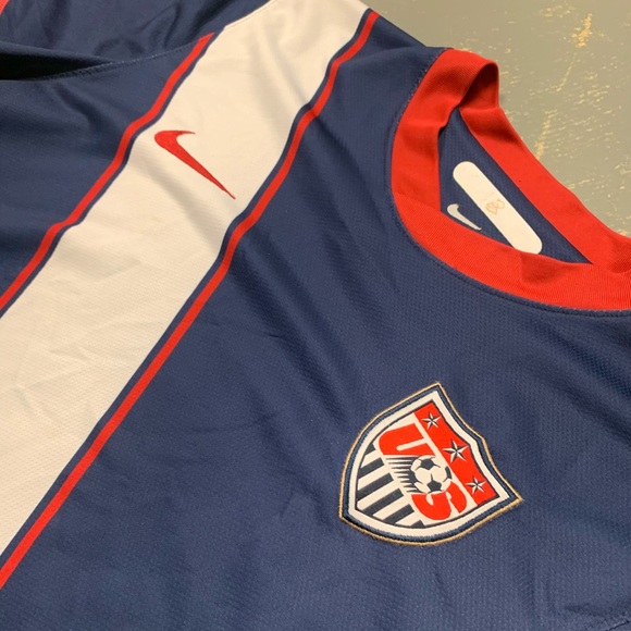 Nike USA Soccer Jersey World Cup 2012 369253-451 L - Picture 3 of 6